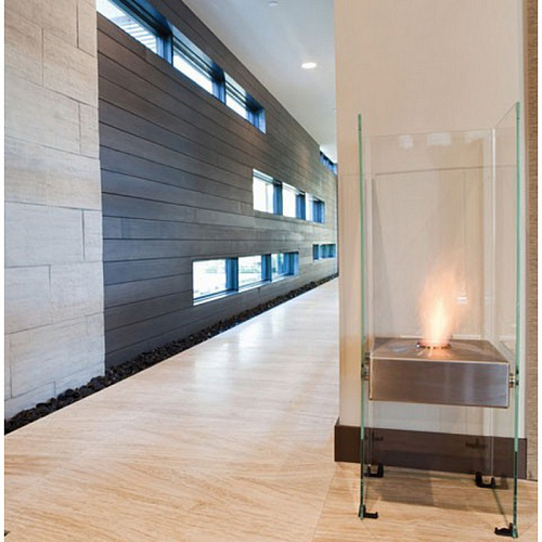 Ecosmart Fire Ghost Stainless steel/Toughened Glass_1