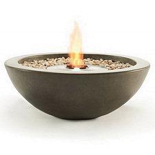 Ecosmart Fire MIX 600 Natural/Black Concrete